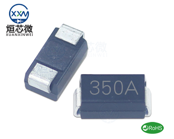 P4SMA350A參數,TVS二極管P4SMA350A瞬態(變)抑制二極管